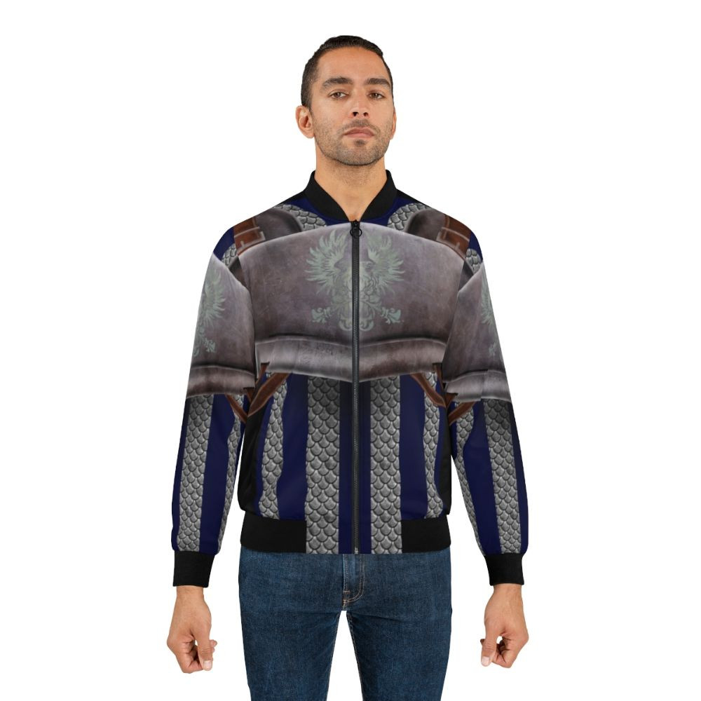 Grey Warden Commander bomber jacket from the Dragon Age video game series - Lifestyle